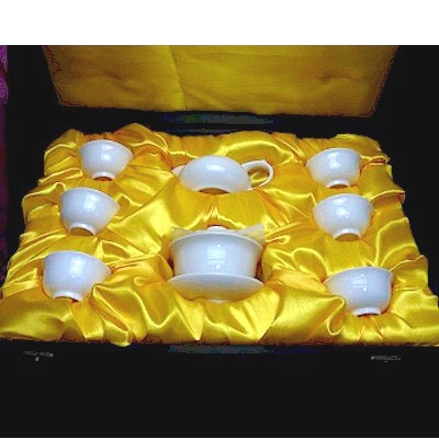 台湾茶:中国茶器セット(純白玉磁器)_2